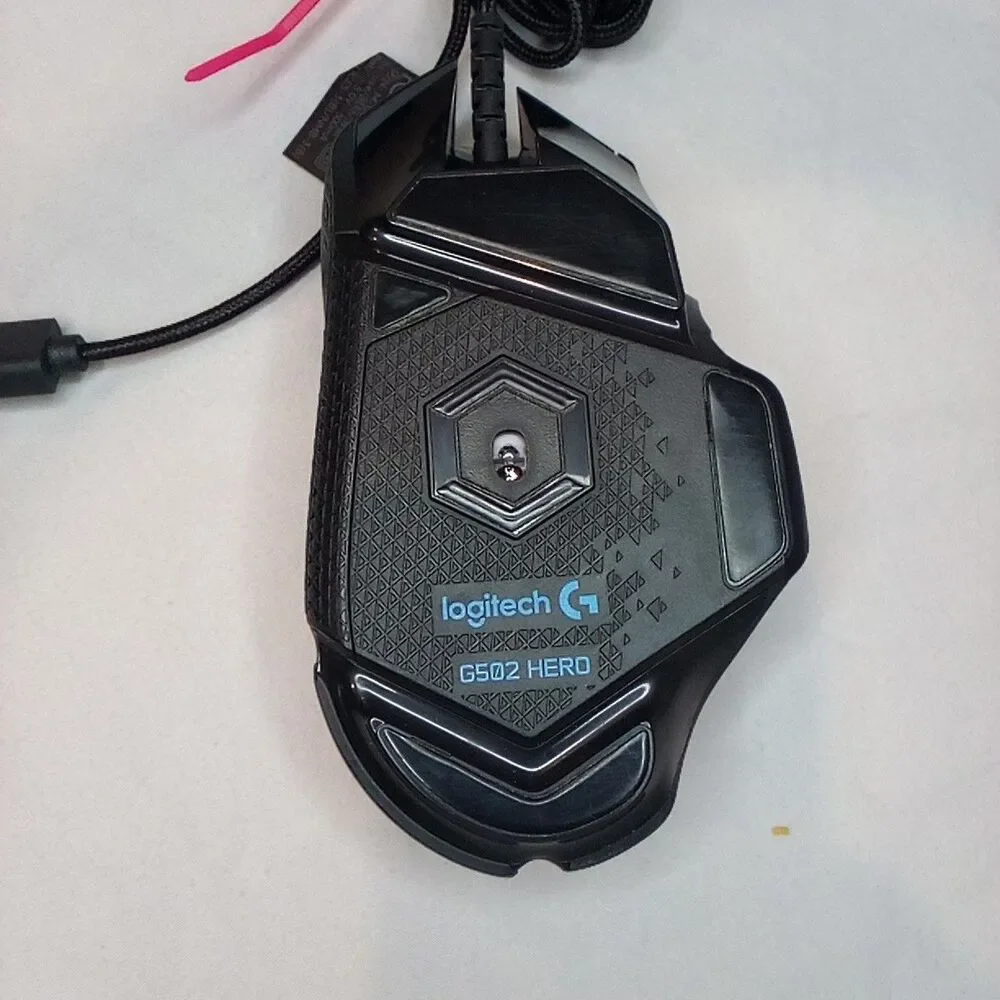 Logitech - G502 HERO Wired Optical Gaming Mouse with RGB Lighting Black Works